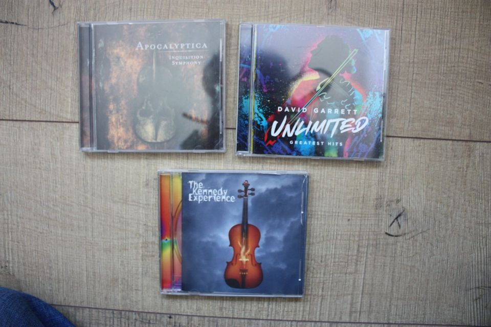 CD Paket Nigel Kennedy David Garret Apocalyptica in Bremen