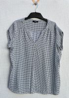 Shirt/Top ärmellos von Bonita in Weiß mit Muster und Größe 46 Thüringen - Heilbad Heiligenstadt Vorschau