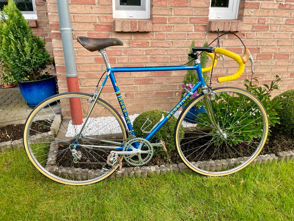 Seltenes Vintage Rennrad Messina 58cm Retro Stahl in Düsseldorf