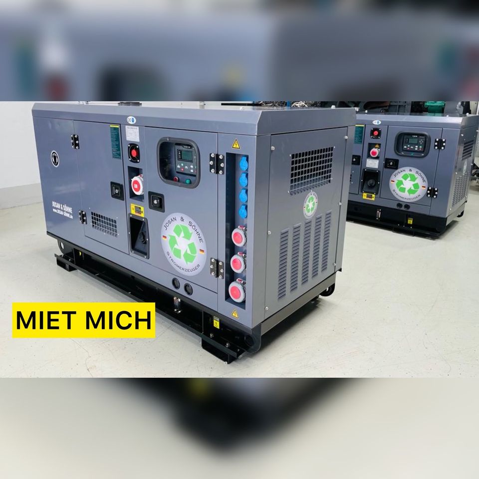 Notstromaggregat mieten vermieten Notstrom Stromerzeuger 20-120kw in Heilbronn