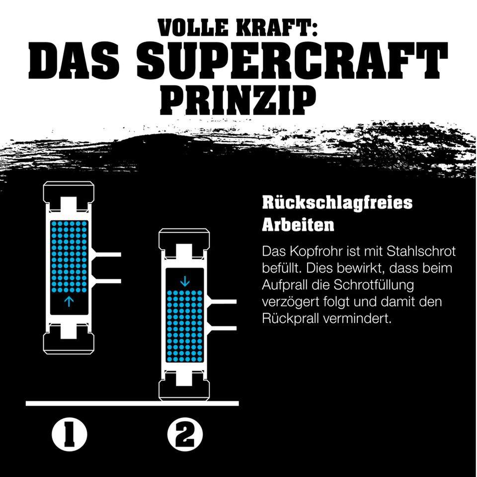 HALDER Vorschlaghammer Ø 100 mm rückschlagfrei 9,3 kg  219€* in Oberahr