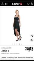 EMP Black Premium Kleid vokuhila Niedersachsen - Diekholzen Vorschau