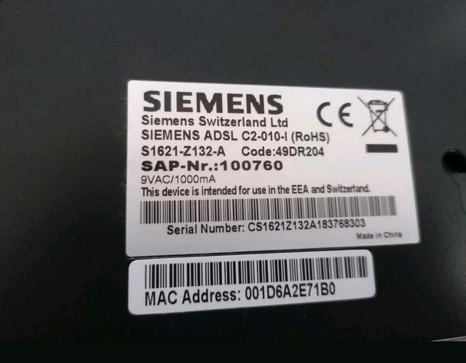 Konvolut  Netzwerk Kabel Patchkabel  Grau Schwarz grün  Siemens in Wüstenrot