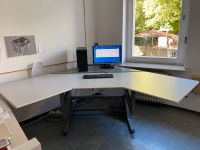 Ecktisch / Computertisch / Bürotisch höhenverstellbar Stuttgart - Stuttgart-West Vorschau