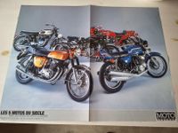Kawasaki H2 750,Honda CB750,Ducati900,Vincent,Triumph - Poster Niedersachsen - Helmstedt Vorschau