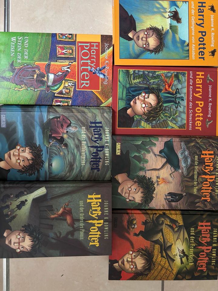 Harry Potter Bücher Band 1-7 Bertelsmann Sonderausgabe in Delbrück