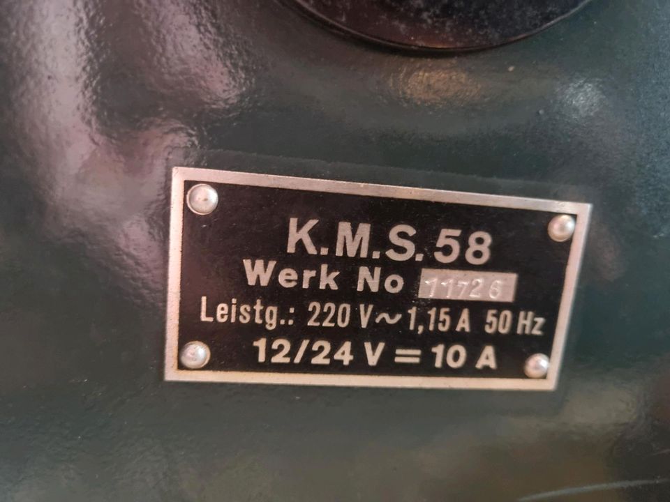 Sachs K.M.S 58 Strmaggregat Bundesgrenzschutz in Köln