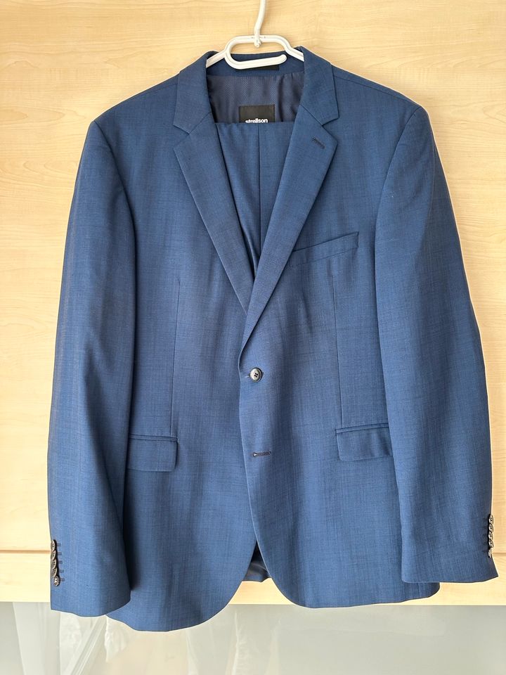 Herren Anzug komplett Marke Strellson royal blau Gr. 50 in Herxheim bei Landau/Pfalz