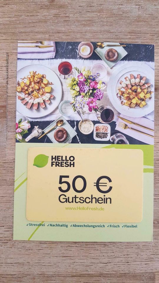 Gutschein Hello Fresch 50 Euro in Heidelberg