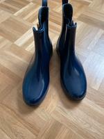 Blaue Gummi Halbstiefel, Größe 39 (esmara) Hessen - Maintal Vorschau