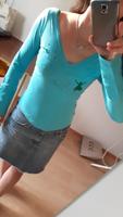 Levis Shirt türkis Gr S, V-auschnitt Vorderseite & Rücken Bayern - Ingolstadt Vorschau