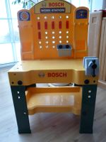 Bosch Work-Station Werkbank Werkzeug Kinder mit Zubehör Bayern - Westheim Vorschau