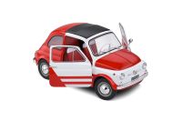 Solido Fiat 500 Abarth Turbina Tribute 1965 Rot Weiß Modell 1:18 Hessen - Driedorf Vorschau