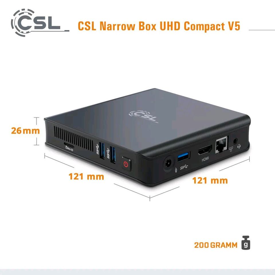 CSL Computer Narrow Box Ultra HD Compact v5 in Leipzig