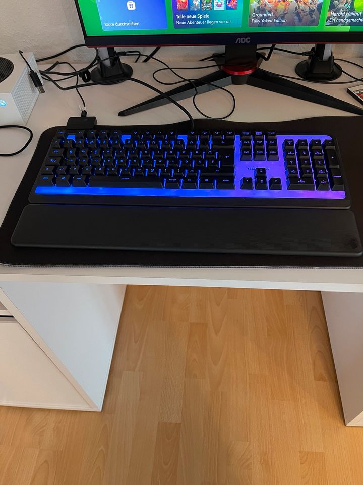 Roccat Magma Gaming Keyboard & Logitech G502 HERO in Mosbach