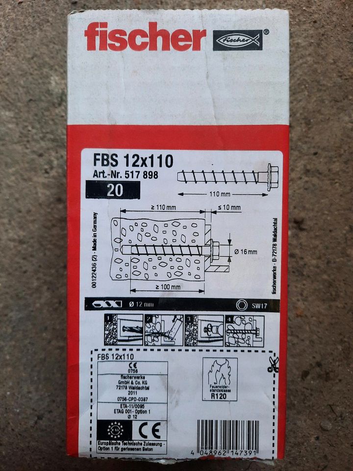 Fischer Betonschrauben in Kohren-Sahlis
