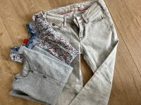 Frühjahrs-Set Scotch & Soda Jeans, Esprit Bluse 128/134 Nordrhein-Westfalen - Herscheid Vorschau