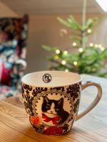 Paula Scaletta Porzellan Jumbo Tasse Katze Rose Nordrhein-Westfalen - Wesel Vorschau