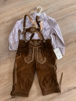 Lederhose NEU♥️ gratis dazu Ralph Lauren Hemd Gr.98 Nordrhein-Westfalen - Lemgo Vorschau