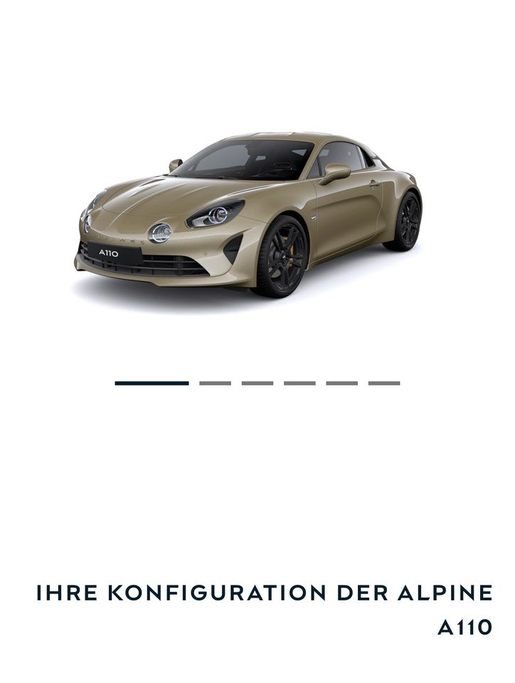 Alpine A110 GT Nr.015 / 110 in Walsrode