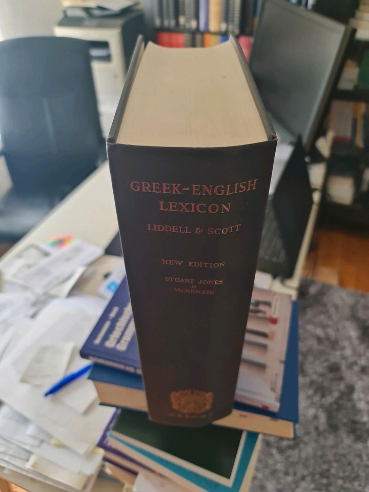 Greek Englisch Lexicon Großwörterbuch in Centrum