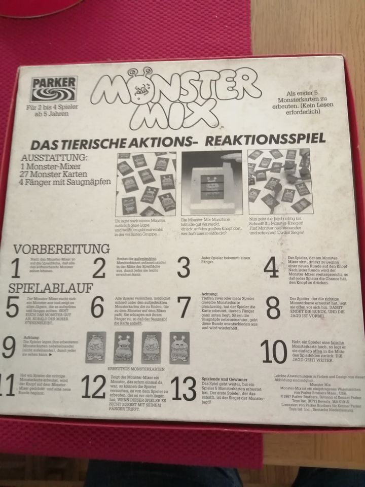 Monster Mix PARKER  1987  vollständig in Stützerbach