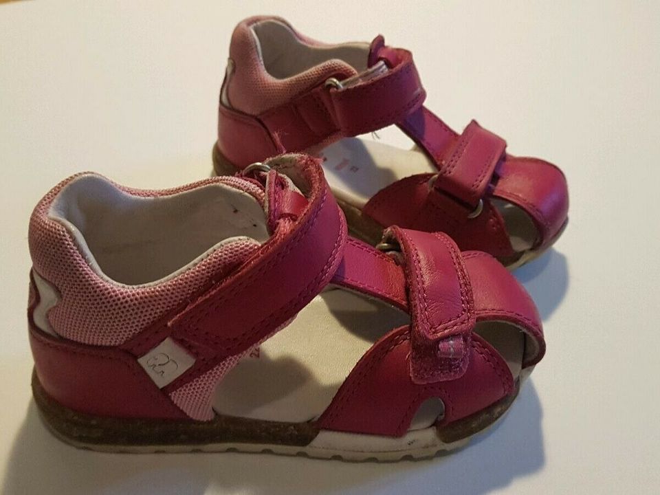 Sandalen, pink - rot, Elefanten, Mädchen, Größe 22 in Wienhausen