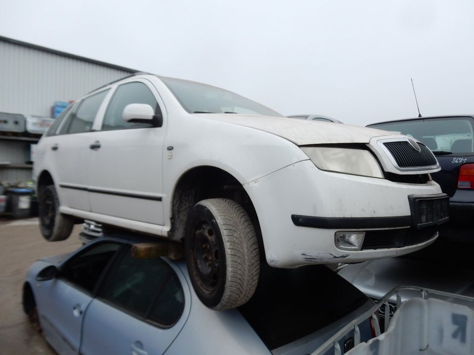 Skoda Fabia Ersatzteileträger ASY FRA LF9E Candyweiss VN8919 in Heilsbronn