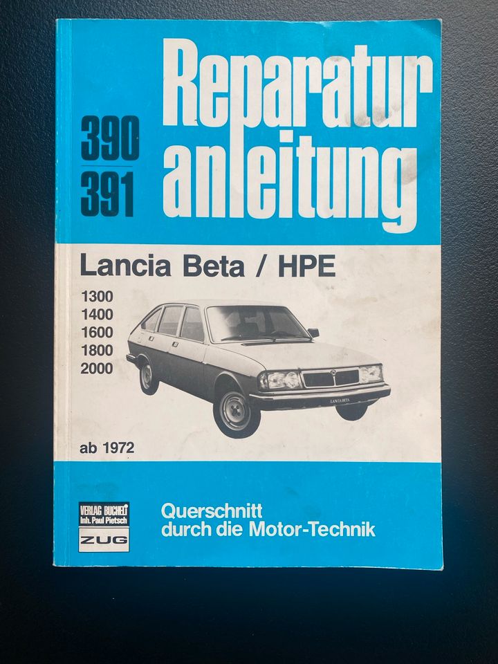 Reparaturanleitung Lancia Beta / HPE ab72 in Ennigerloh