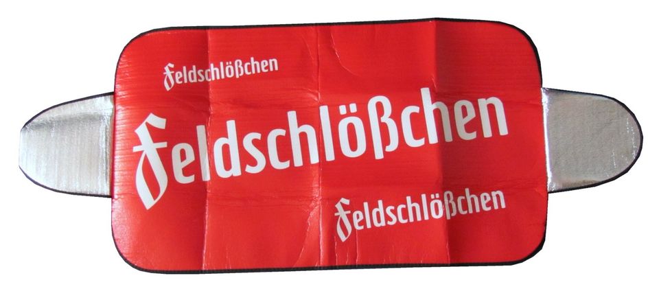 Brauerei Feldschlößchen Dresden - Autoscheiben-Abdeckung in Eilenburg