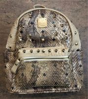 MCM Rucksack Tasche  Schlange Python Leder Gold Limited Edition Hamburg-Mitte - Hamburg St. Pauli Vorschau