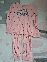 H&M Little Sister rosa 110 116 Schlafanzug Pyjama geschwister Baden-Württemberg - Lörrach Vorschau