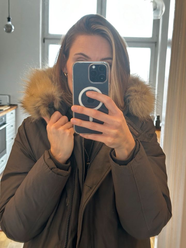 Woolrich Arctic Parka, Wintermantel, grau/taupe in Köln