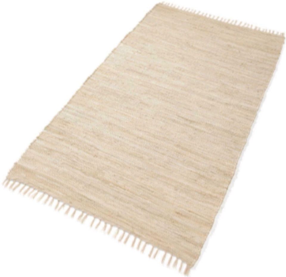 Handwebteppich "Kim" beige, 70 x 140 cm, Neu in Recklinghausen