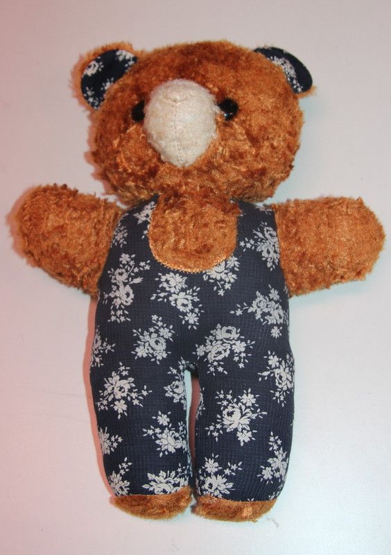 Alter DDR Plüschteddy Plüschtier Stoff Plüsch Teddy Stoff 165055 in Chemnitz