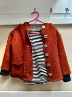 Handmade Jacke aus Wolle rostrot 92 Wolljacke Übergang Frühling Leipzig - Leipzig, Zentrum Vorschau