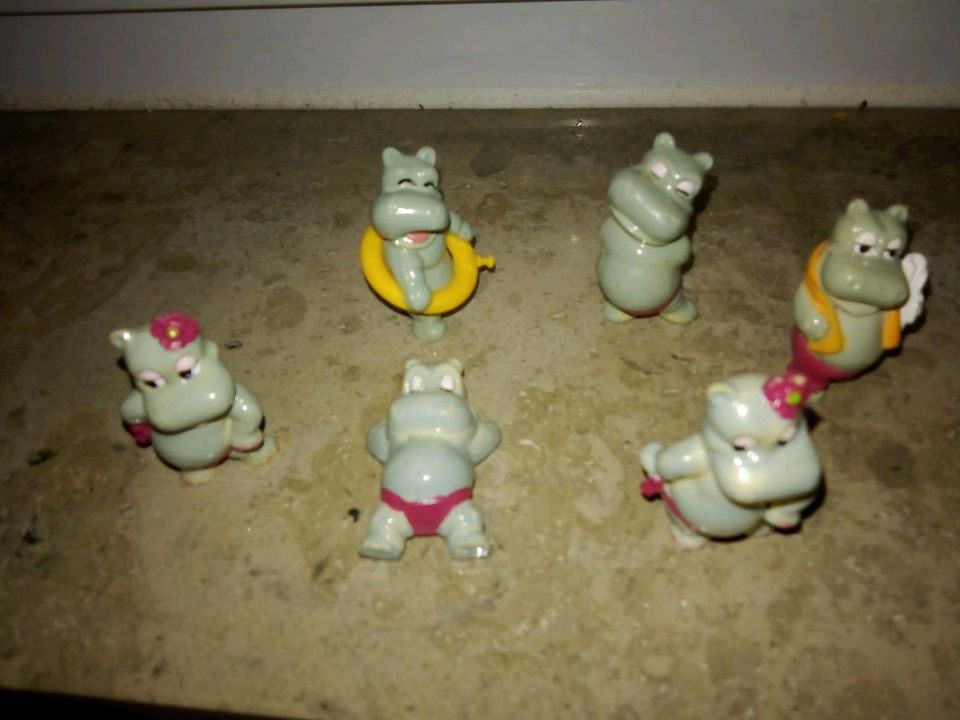 Ü Ei Figuren Die Happy Hippos 1988 in Heidenheim an der Brenz