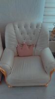 Ausziehbares Sofa + Sessel zu verkaufen Sachsen - Lengenfeld Vogtland Vorschau