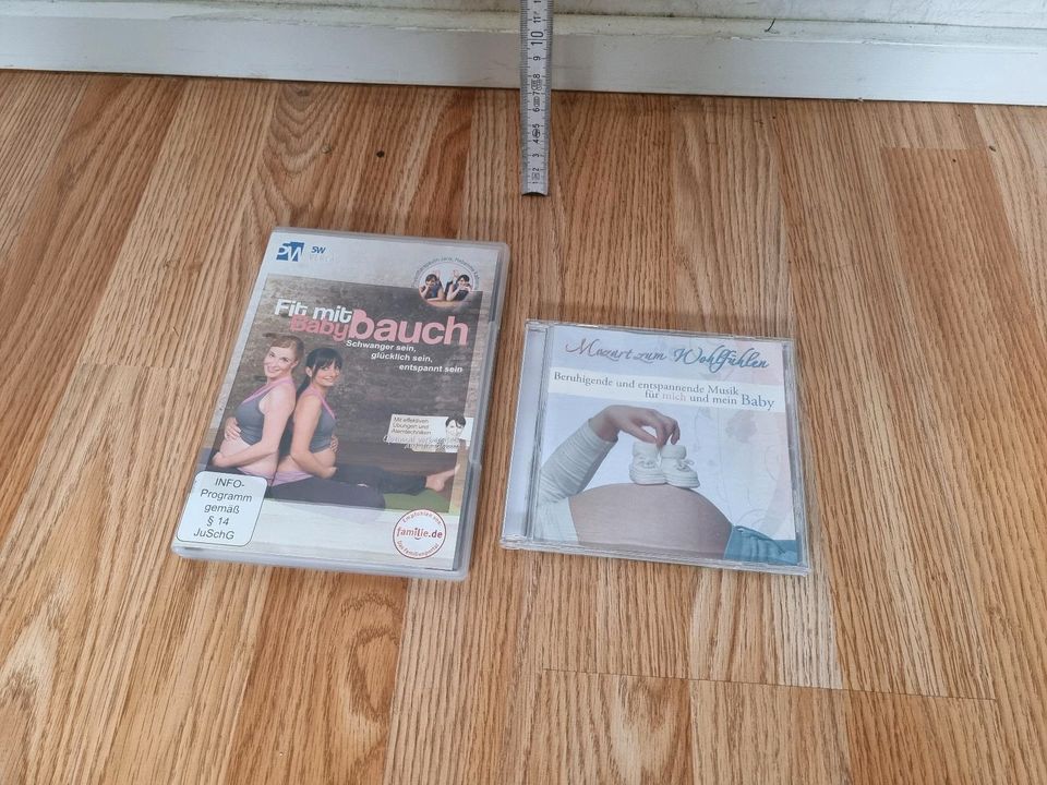 DVD Fit mit Baby Bauch CD Mozart zum Wohlfühlen Musik Fitness in Ahlerstedt