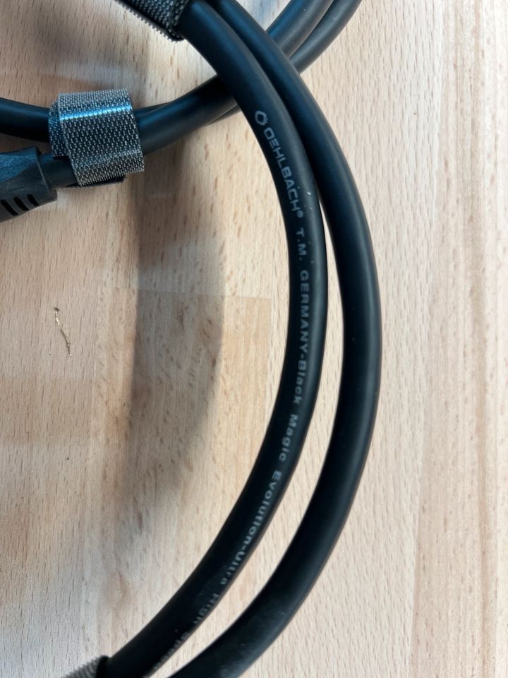 3x OEHLBACH Black Magic HDMI Kabel 75cm in Bad Münstereifel