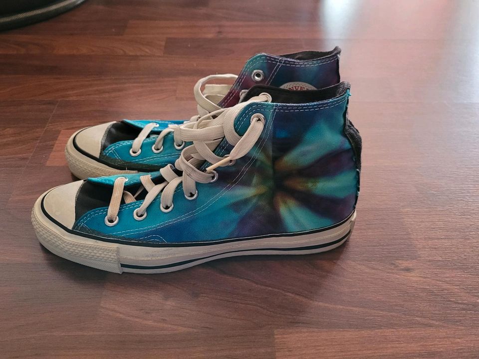 Converse Chucks All Star Vintage made in USA batik tie dye US 7 in Fürth