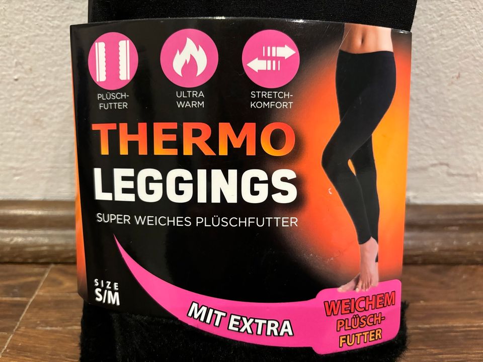 Thermo Leggings Damen mit Plüschfutter sehr warm in Leipzig