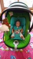 Cybex Aton Q Platinum Line Babyschale Hawaii Green mit Spieluhr Bayern - Rosenheim Vorschau