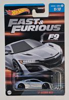 Hot Wheels Fast & Furious F9 Saga 2017 Acura NSX (Honda) Neu/OVP Frankfurt am Main - Riederwald Vorschau