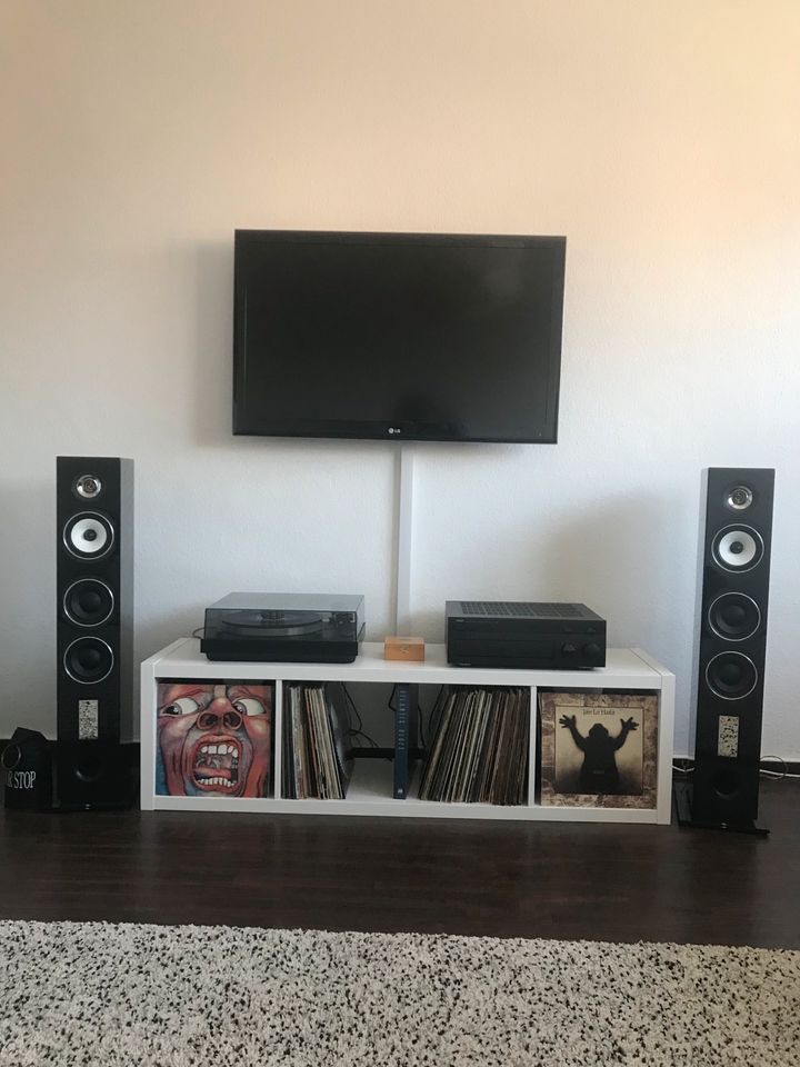 Triangle Gaia Piano Black- Test Elac heco b&w Piega canton Bose in Drensteinfurt