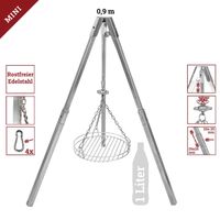 Dreibeingrill Schwenkgrill Mini-Dreibein Edelstahl Schneider Rheinland-Pfalz - Idar-Oberstein Vorschau