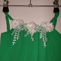 Grünes Handmade-Kleid in Größe 110-116 Nordrhein-Westfalen - Wesseling Vorschau