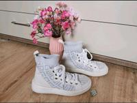 ✨GUESS✨Schuhe Sneaker High Stoff Silber Gr 38 Schleswig-Holstein - Leck Vorschau
