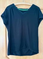 Damenshirt mit V-Ausschnitt u. Gummizug/ Größe 40 Hessen - Herbstein Vorschau
