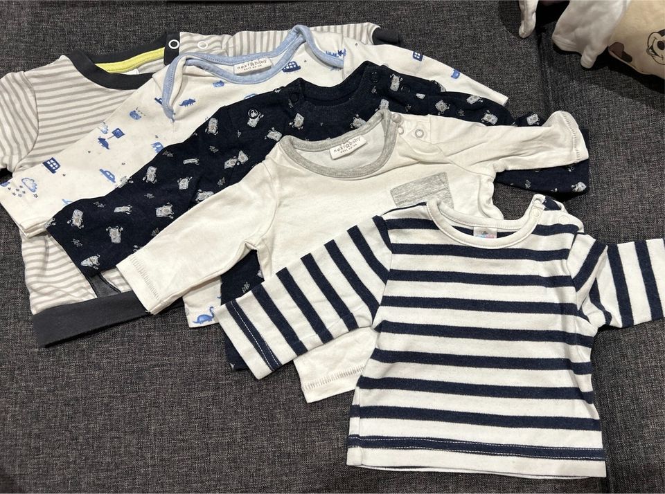 Langarm Shirts Pullover Baby Kleidung new Born Neugeborene 50 56 in Lenzkirch